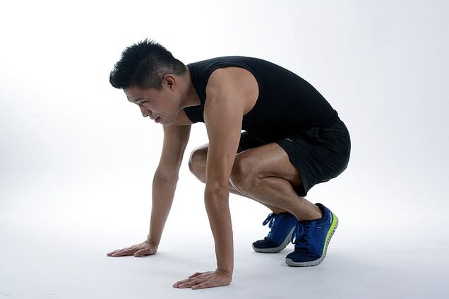 Squats to increase blood circulation in the pelvic area help increase potency